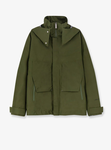 Laminar Waterproof Jacket With Padding Verde Prato