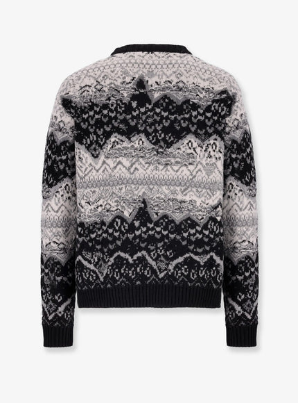 Laneus Wool And Cashmere Blend Sweater