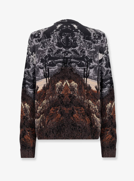 Laneus Cotton And Wool Sweatshirt