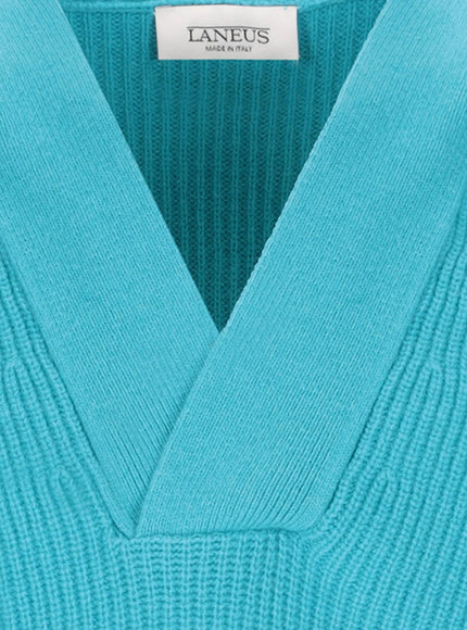 Laneus Merino Wool And Cashmere Blend Sweater