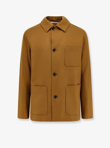 Lardini Stone Pure Virgin Wool Blazer Verde