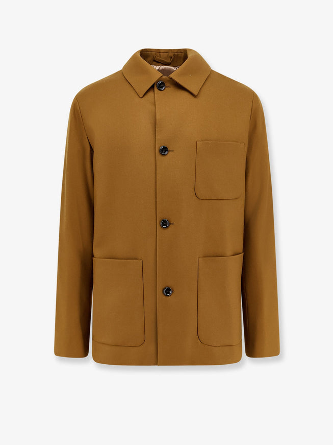 Lardini Stone Pure Virgin Wool Blazer Verde