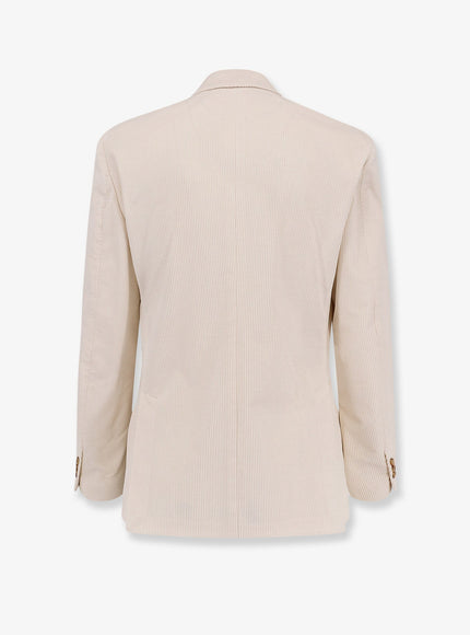 Lardini Roma Pure Virgin Wool Double-Breasted Blazer