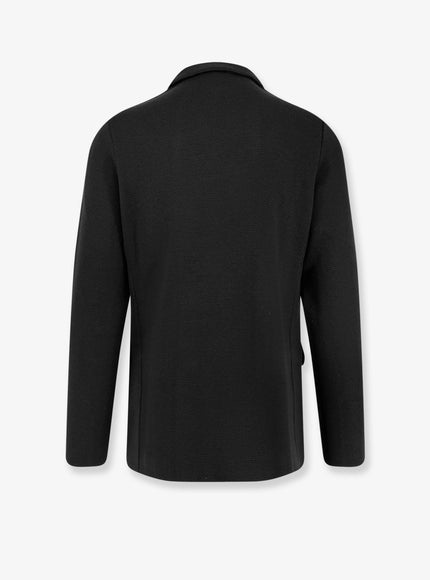 Lardini Knitted Blazer With Iconic Brooch