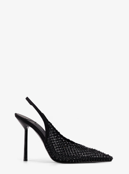 Le Silla Gilda Slingback Décolleté Nero Jet