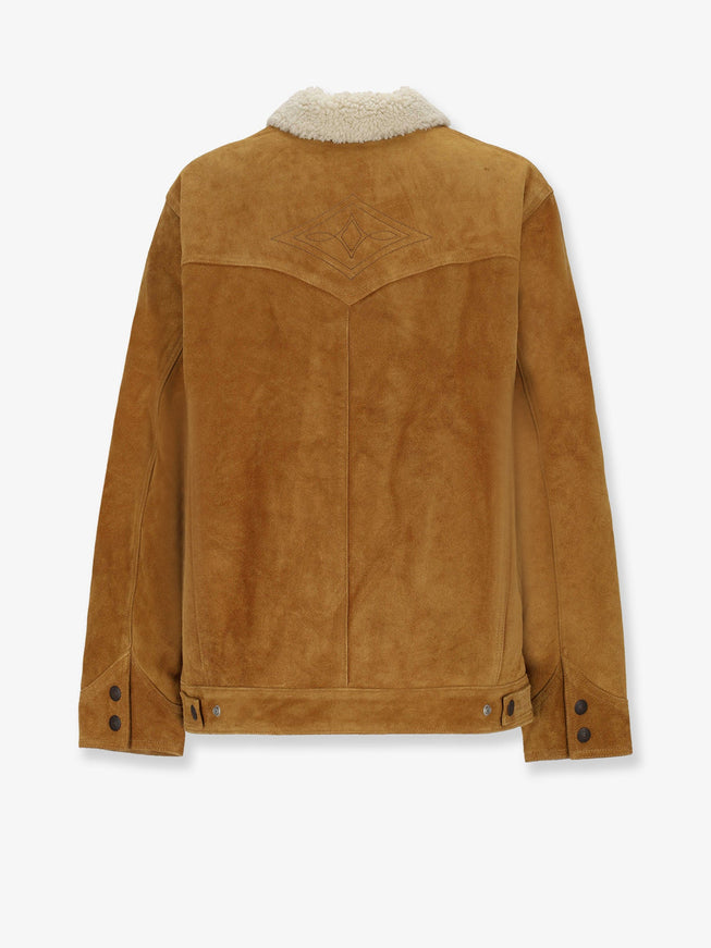 Levi's Suede Jacket With Faux Fur Lining