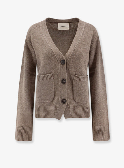 Lisa Yang Danni Cashmere Cardigan Truffle