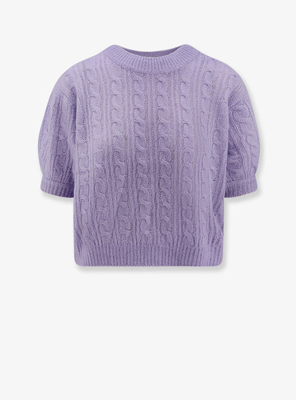 Lisa Yang Kenzie Cashmere And Silk Sweater Soft Lavender