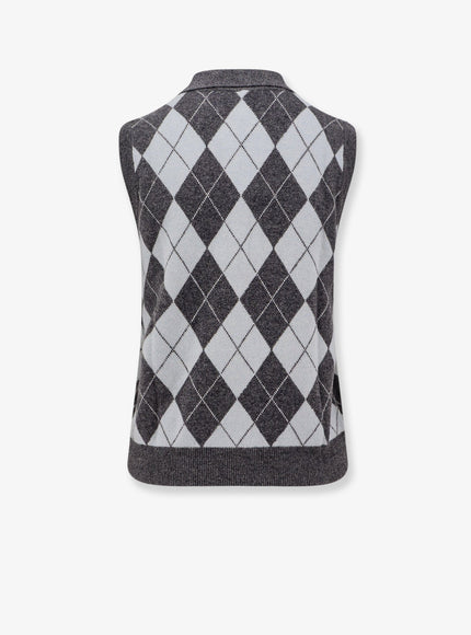 Lisa Yang Riana Sparkle Jacquard Sweater