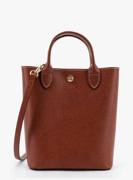 Longchamp Paris Epure Leather Shoulder Bag Uni Brun