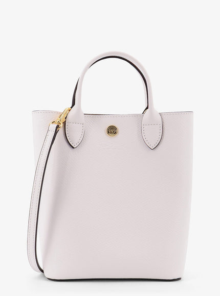 Longchamp Paris Epure Leather Shoulder Bag Uni Blanc