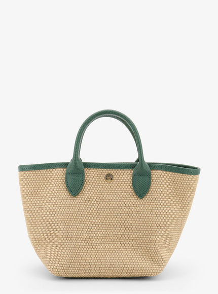 Longchamp Paris Le Panet Pliage Céramique Rafia Shoulder Bag