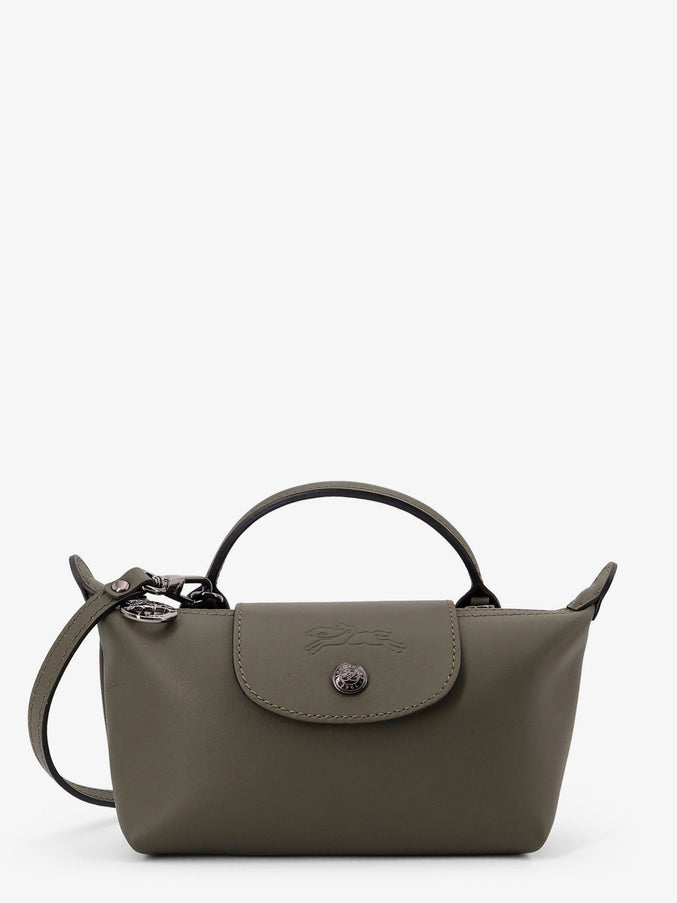 Longchamp Paris Le Pliage Xtra Leather Shoulder Bag Uni Sapin
