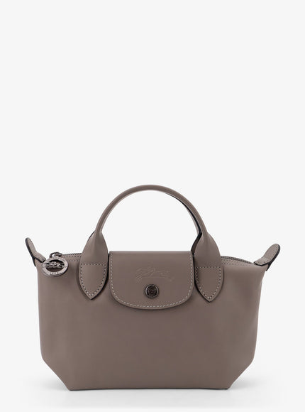 Longchamp Paris Le Pliage Xtra Leather Shoulder Bag Uni Tourterelle