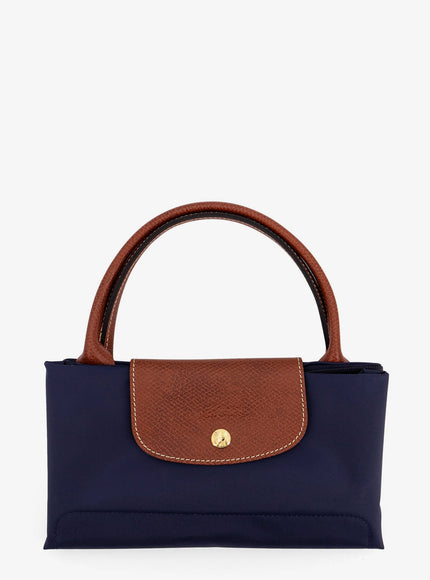 Longchamp Paris Le Pliage Nylon Handbag Uni Marine