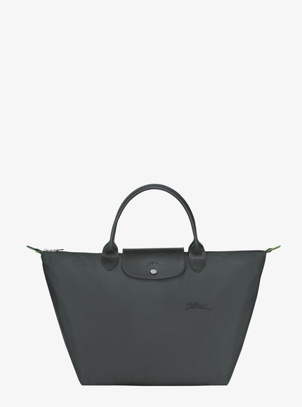 Longchamp Paris Le Pliage Nylon Handbag Uni Grafite