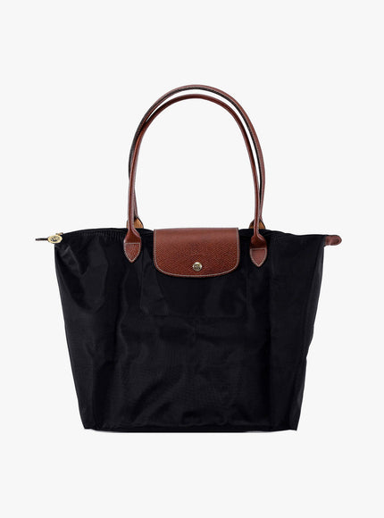 Longchamp Paris Le Pliage Nylon Shoulder Bag Uni Noir