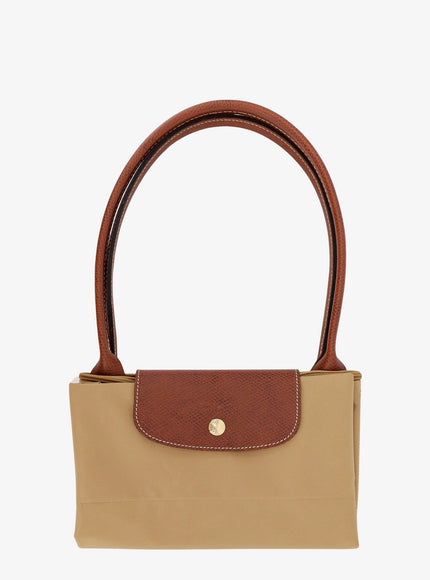 Longchamp Paris Le Pliage Nylon Shoulder Bag Uni Chamois