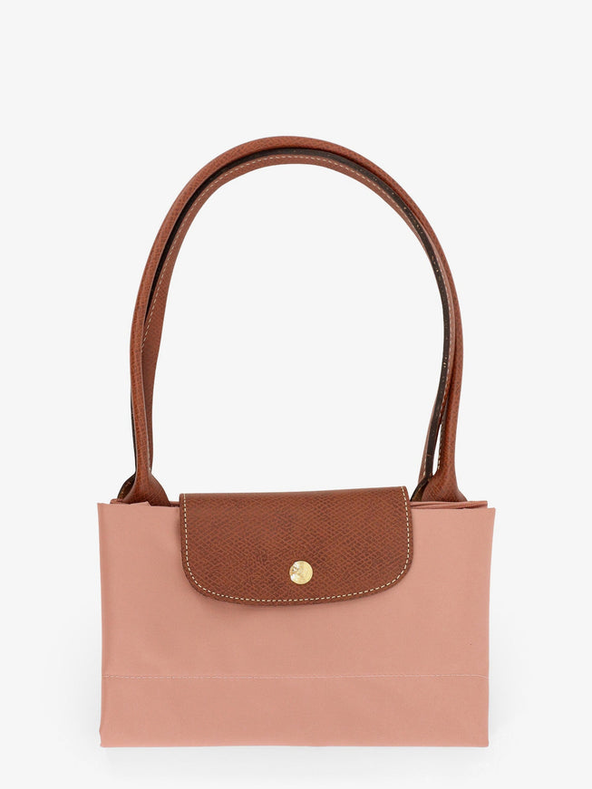 Longchamp Paris Le Pliage Nylon Shoulder Bag Uni Rosethé