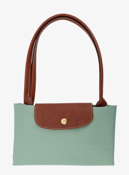 Longchamp Paris Le Pliage Nylon Shoulder Bag Uni Céladon