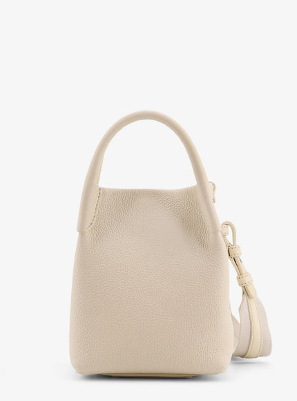 Loro Piana Bale Micro Leather Bucket Bag