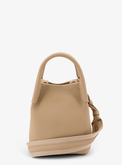 Loro Piana Bale Micro Leather Bucket Bag