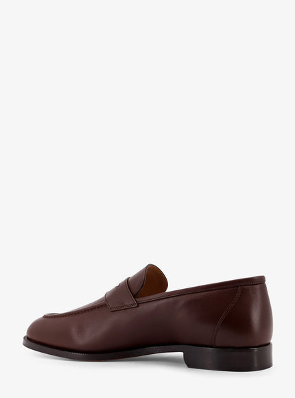 Loro Piana Sergio Walk Leather Loafers