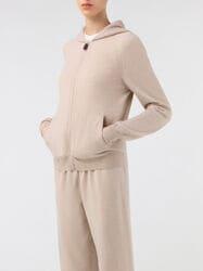 Loro Piana Cashmere Cardigan Natural Melange