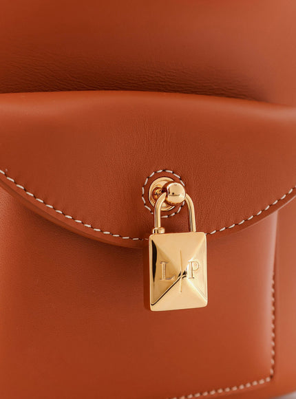 Loro Piana Extra Drawstring L27 Leather Backpack