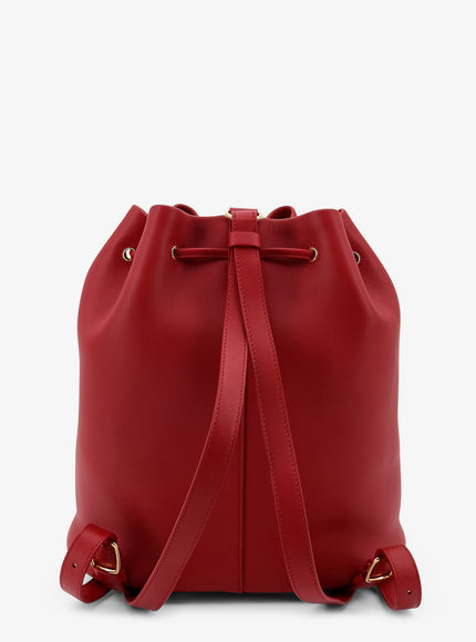 Loro Piana Extra Drawstring L27 Leather Backpack
