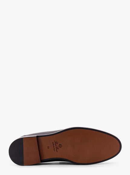 Loro Piana Sergio Walk Leather Loafers