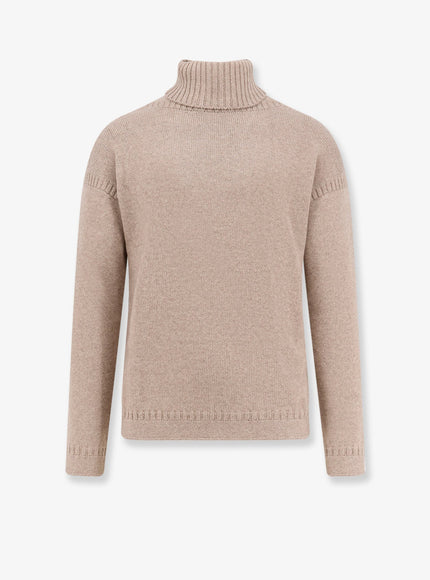 Loro Piana Cashmere Turtleneck Sweater Volcanic Soil