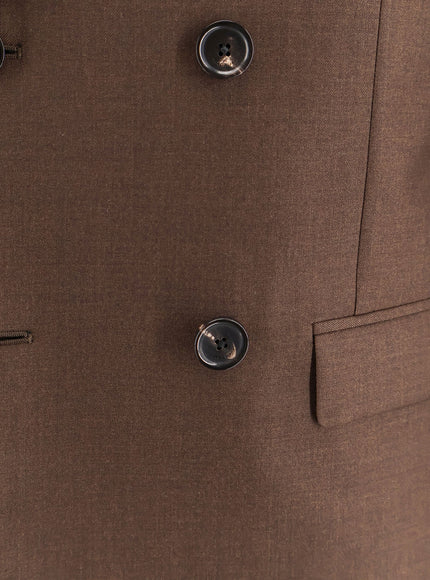 Loro Piana Tasmanian Virgin Wool Double-Breasted Blazer