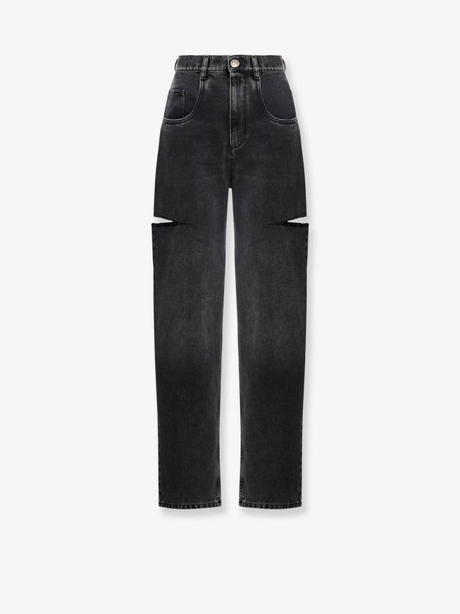 Maison Margiela Black Denim Trousers Black Washed