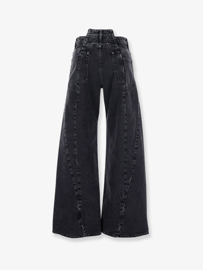 Maison Margiela Black Denim Trousers
