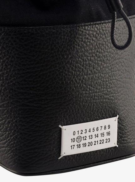 Maison Margiela 5Ac Bucket Small Leather Bucket Bag