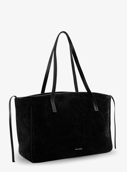 Manu Atelier Xl Du Jour Suede Shoulder Bag