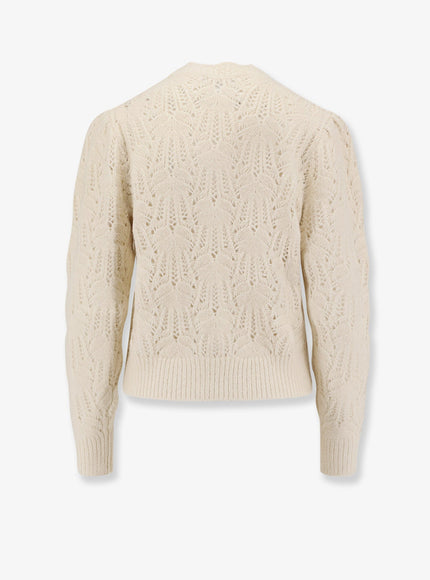 Marant Etoile Maxine Perforated Alpaca Blend Cardigan