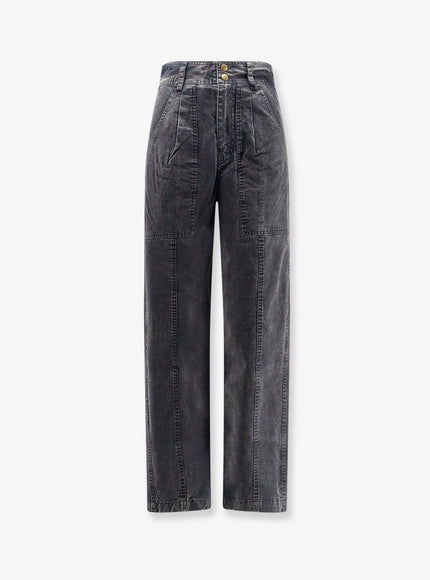 Marant Etoile Kiana Denim Trousers Faded Black