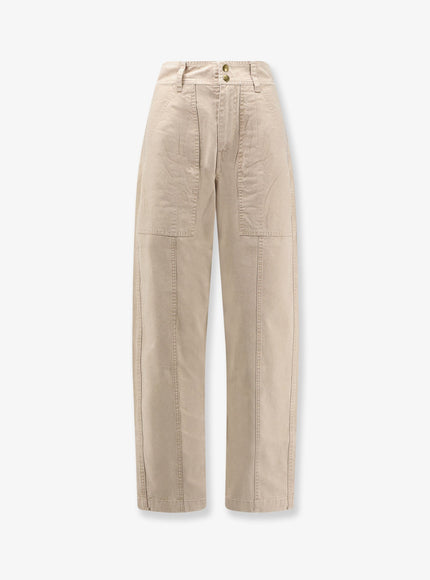 Marant Etoile Kiana Denim Trousers Ecru