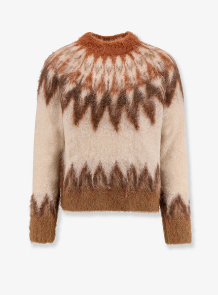 Marant Etoile Natania Wool Blend Sweater Rust