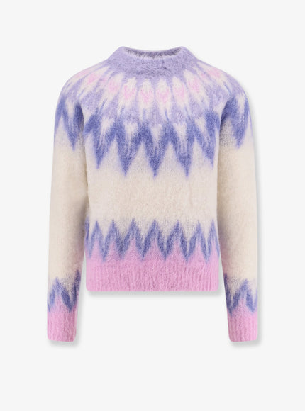 Marant Etoile Natania Wool Blend Sweater Blue