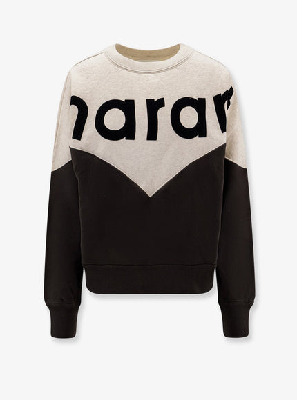 Marant Etoile Houston Recycled Material Sweatshirt Faded Black