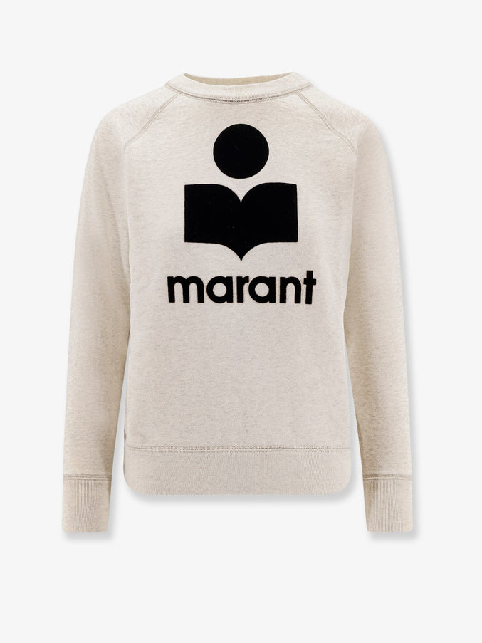 Marant Etoile Milly Recycled Material Sweatshirt Ecru