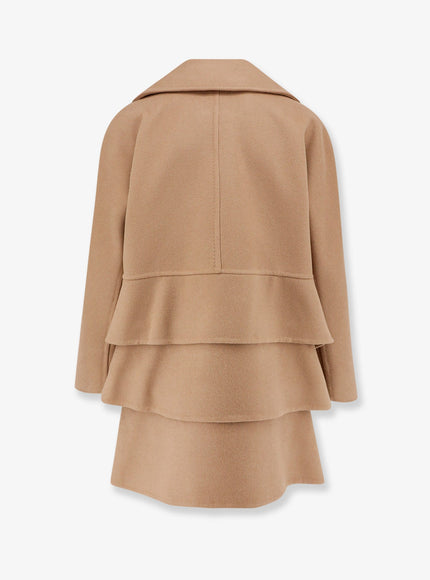 Max Mara Asturie1234 Oversize Virgin Wool And Cashmere Coat