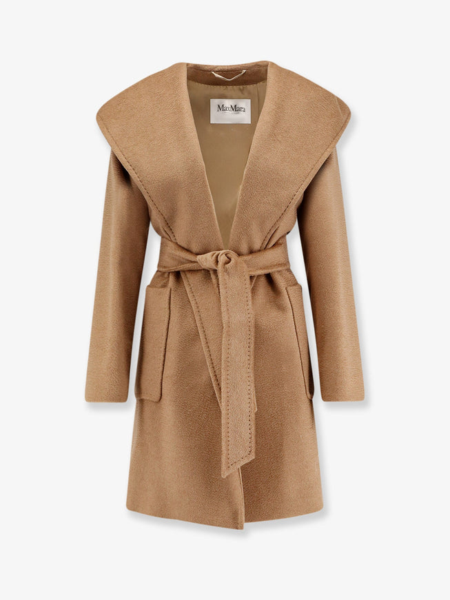 Max Mara Rialto Camel Coat Cammello