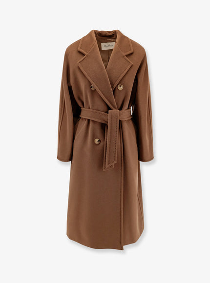 Max Mara Madame Double-Breasted Wool And Cashmere Coat