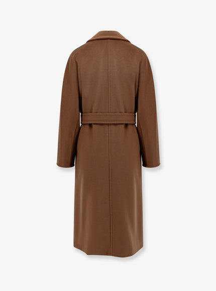 Max Mara Madame Double-Breasted Wool And Cashmere Coat