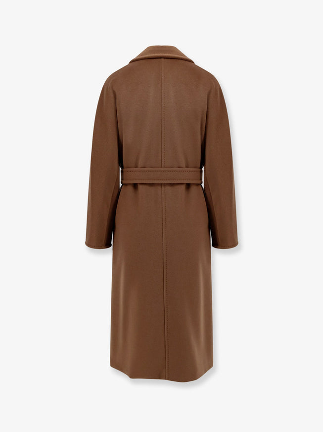 Max Mara Madame Double-Breasted Wool And Cashmere Coat