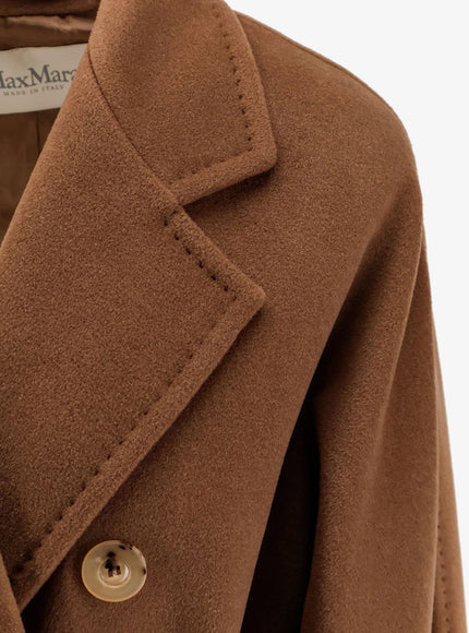 Max Mara Madame Double-Breasted Wool And Cashmere Coat